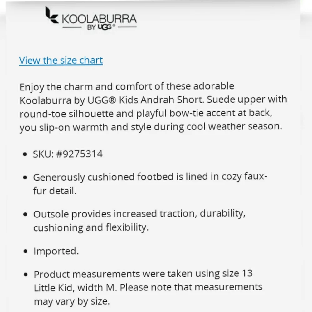 ⭐🆕 Kookaburra by UGG bow boots